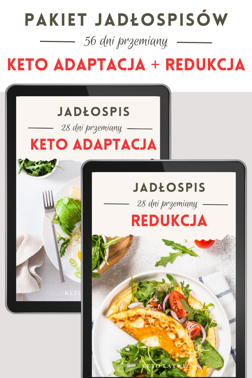 keto jadłospis adaptacja keto redukcja